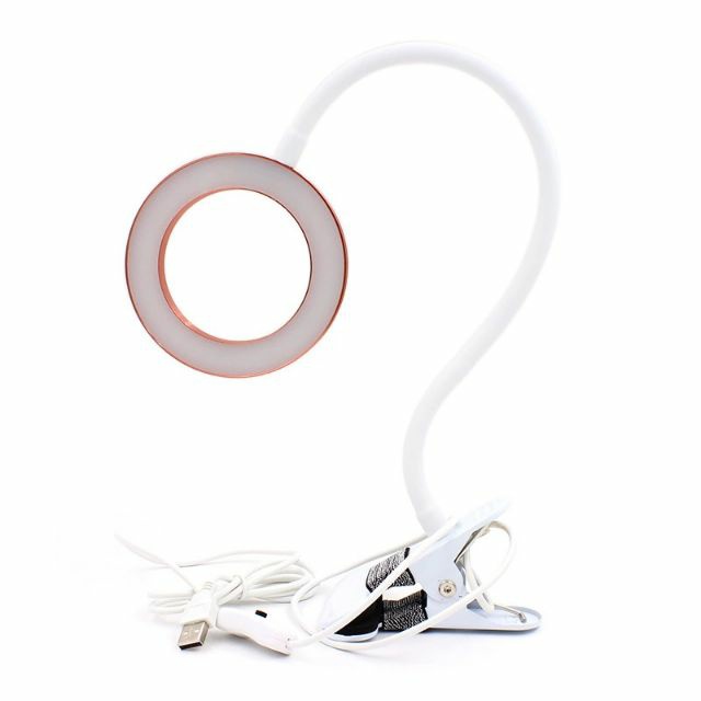Đèn nối mi loại tốt chính hãng cực sáng cực bền thân đèn lo xo xoay 360 độ