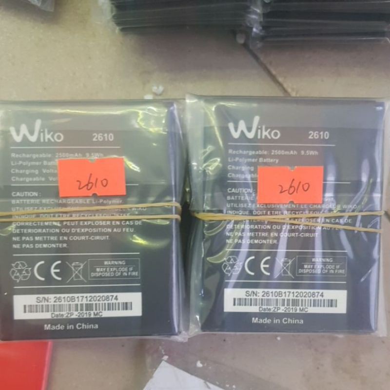 Pin wiko 2610/k300/k400