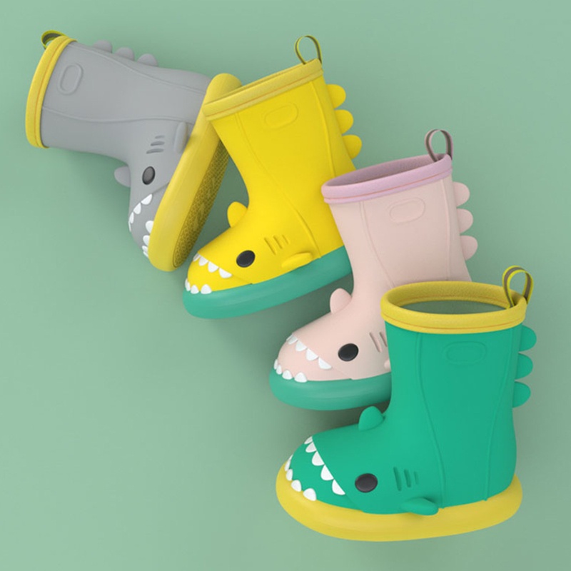 Giày Bốt Đi Mưa Nhẹ Nhàng Dễ Sử Dụng Cho Bé