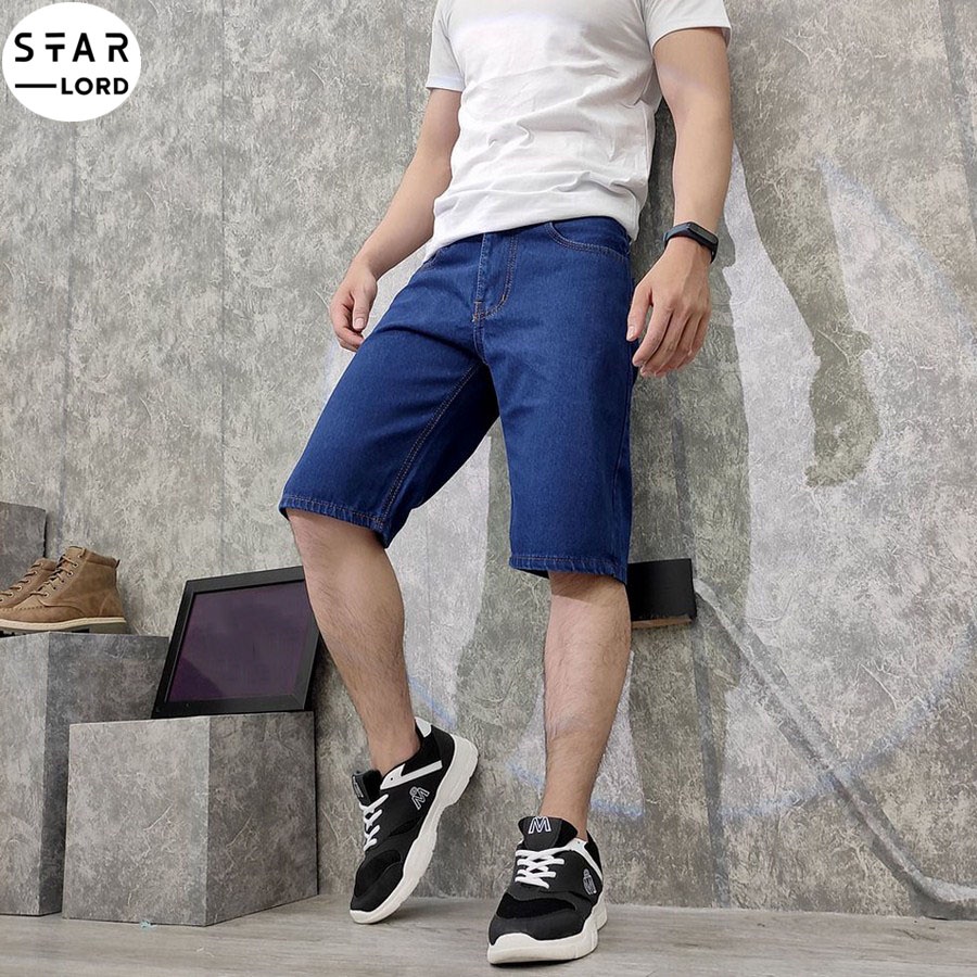 Quần short nam vải jean dày đẹp chuẩn form dáng SL392 StarLord