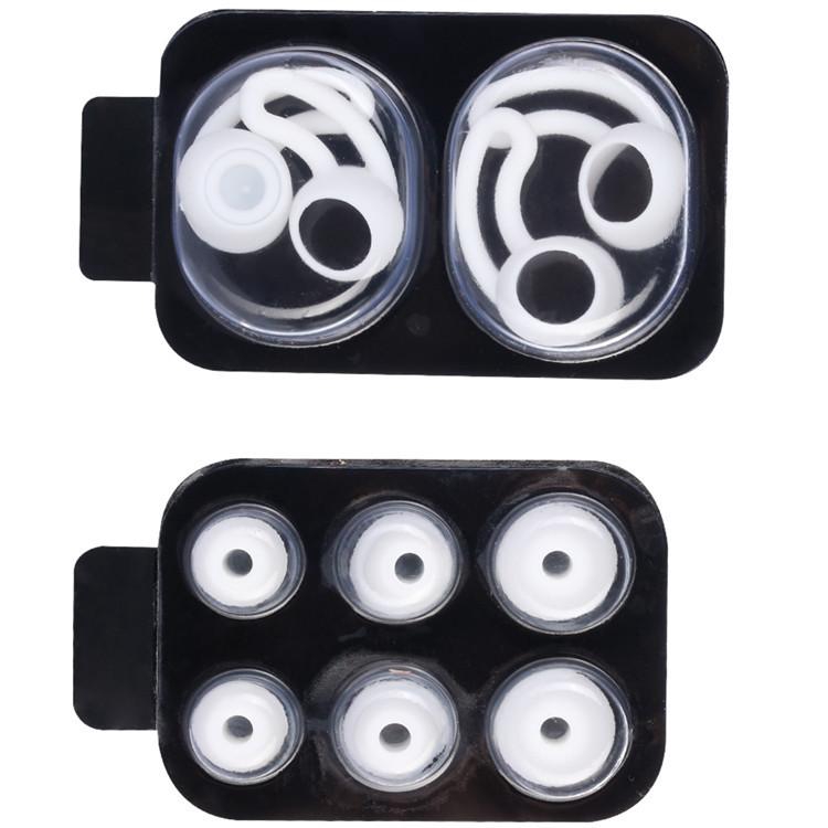 Bộ Nút Tai Nghe Bằng Silicon Mềm Chống Ồn Cho Beats X