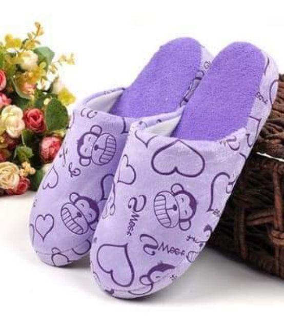 Dép Bông Đi Trong Nhà Hình Khỉ,,,