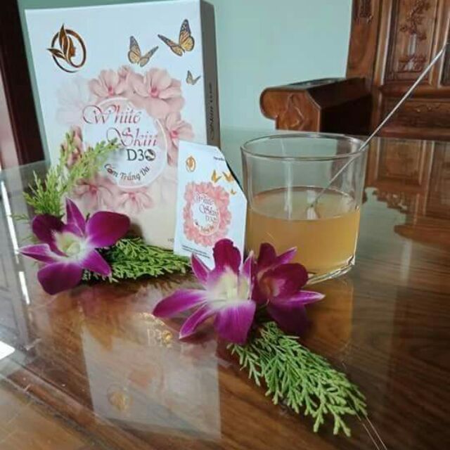 Cốm trắng da white skin d30
