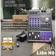 [COMBO FULL PHỤ KIỆN] Mixer Max68 Pro - Micro thu âm Max79 combo thu âm &amp; live stream kèm quà tặng hấp dẫn