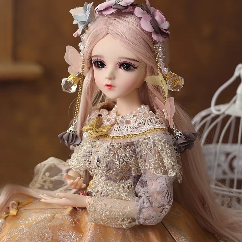 Búp Bê Doris 60cm Face Up Tay Siêu Đẹp - Kèm Hộp