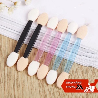 Cọ đánh phấn mắt 2 đầu