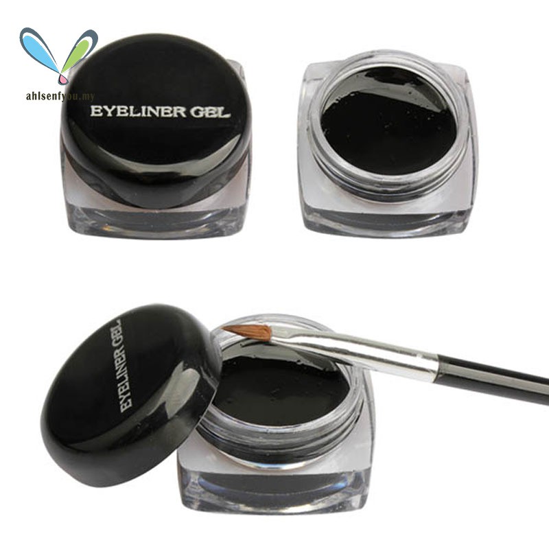 (hàng Mới Về) Gel Kẻ Mắt Kháng Nước Kèm Cọ Tiện Dụng | BigBuy360 - bigbuy360.vn