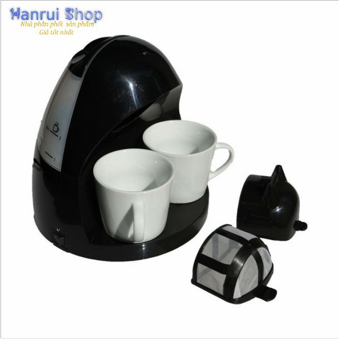 Máy pha cà phê Americano Couples pha 2 ly cùng lúc