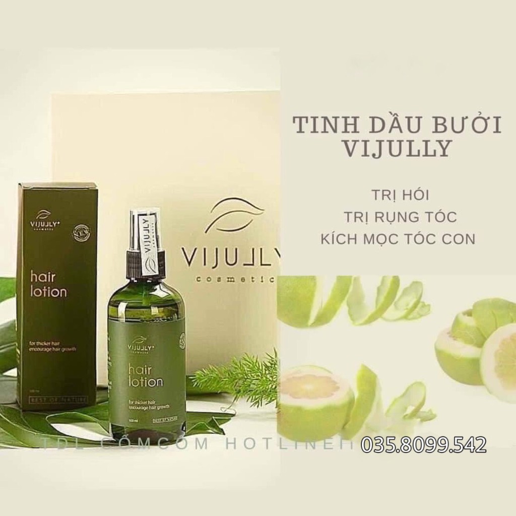 [ RẺ VÔ ĐỊCH ] COMBO 5 TINH DẦU BƯỞI VIJULLY _GIẢM RỤNG_KÍCH THÍCH MỌC TÓC_TRỊ HÓI ĐẦU. | BigBuy360 - bigbuy360.vn