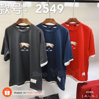 [Yeah1Shop]- Áo thun mèo lười (M, L, XL)