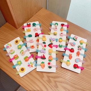 Set 10 kẹp tóc mái đáng yêu cho bé