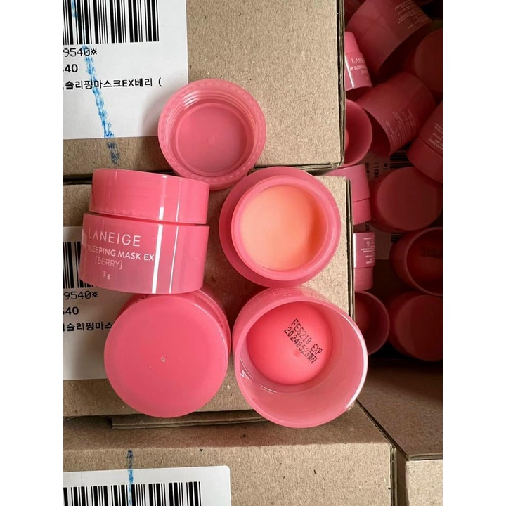 Mặt nạ ngủ ủ môi Laneige cấp ẩm làm mềm môi giúp giảm thâm môi mini size Kimochistore