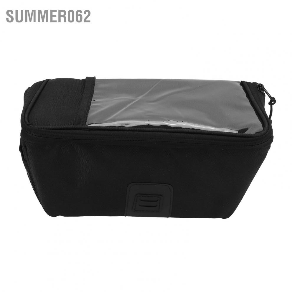 Summer062 Multifunction Bicycle Front Frame Phone Holder Case Bike Top Tube Storage Bag