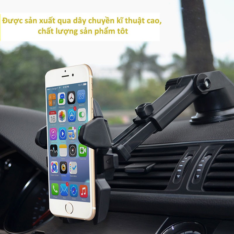 Giá đỡ điện thoại trên ô tô Long Neck an toàn hơn khi lái xe - Giá đỡ điện thoại, kẹp điện thoại trên ô tô, xe hơi