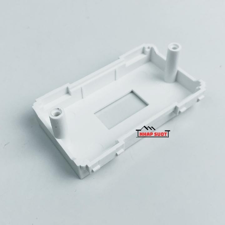 Đai Nhựa Lắp Mặt Át Khối NANOCO Màu Trắng Tuyết Dùng Cho Mặt Panasonic - NN81