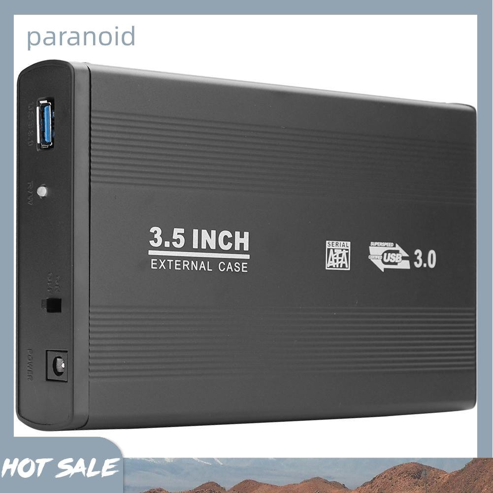 Hộp Đựng Ổ Cứng Ngoài 3.5 inch SATA HDD SSD Usb 3.0 / USB2.0