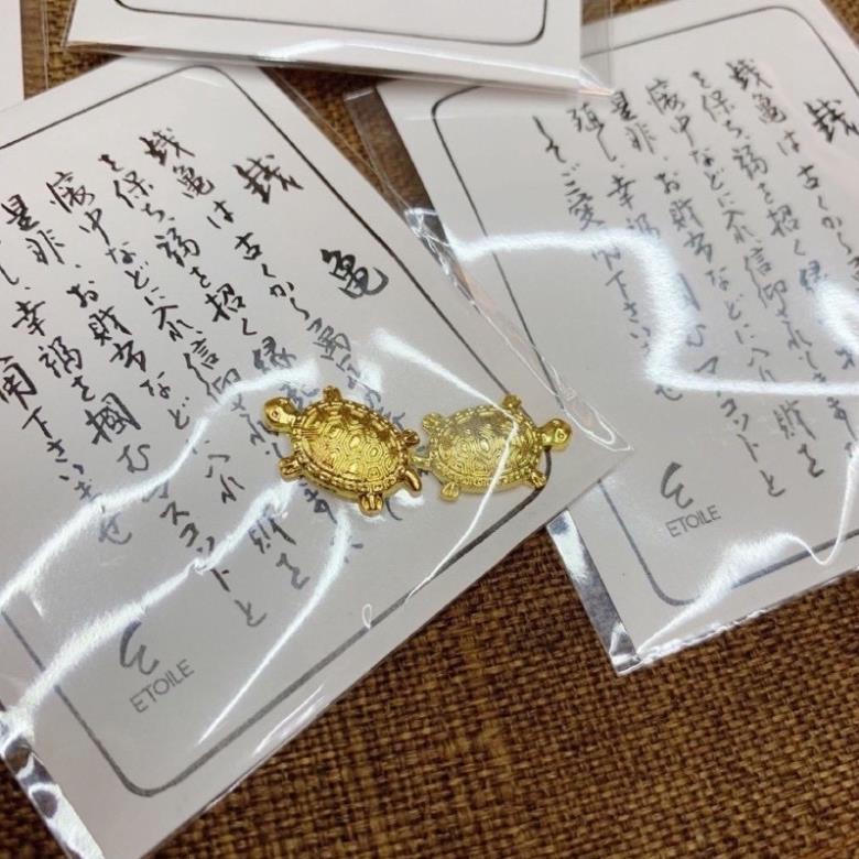 Rùa Vàng Phong Thuỷ Bỏ Ví May Mắn Chiêu Tài Lộc H023