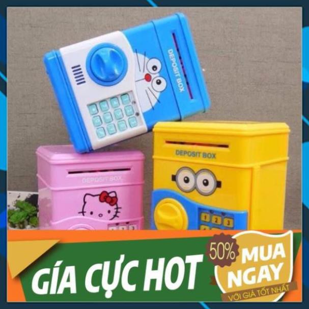 [Sẵn Hàng Giao Ngay] [SIÊU ƯU ĐÃI] Két sắt mini ( heo đất cho bé)