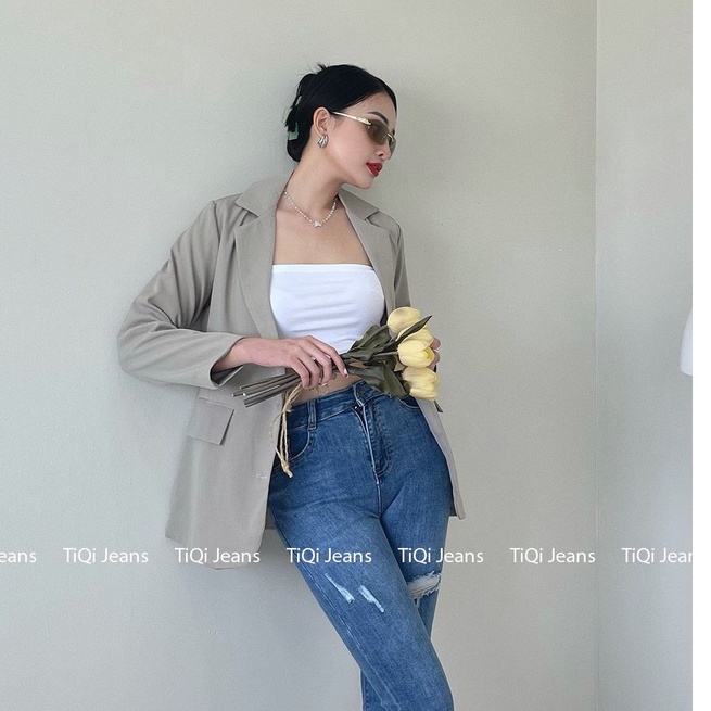 Áo blazer nữ dài TiQi Jeans A176