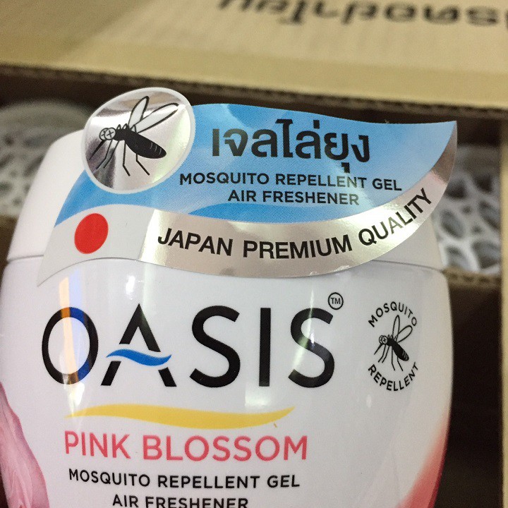 SÁP ĐUỔI MUỖI, THƠM PHÒNG OASIS 180g THÁI LAN