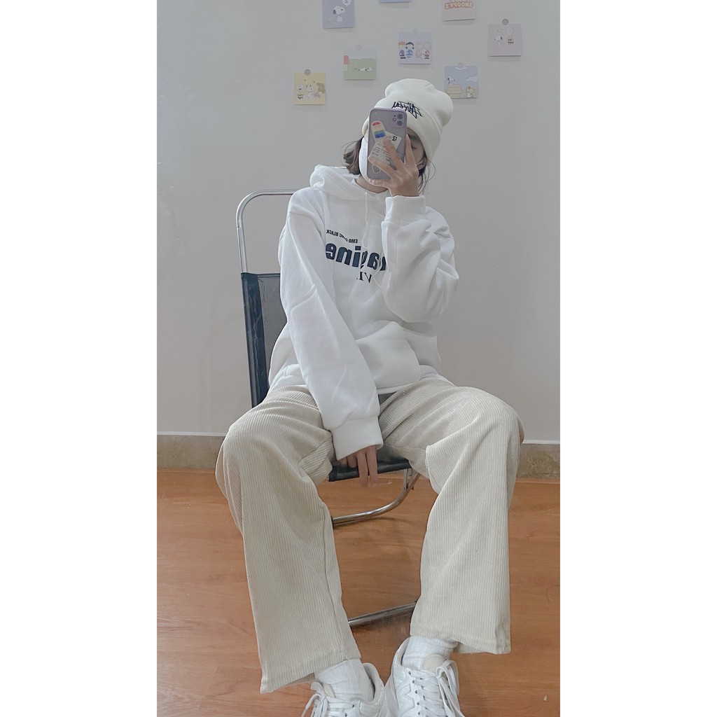 Áo Hoodie IMAGINE Áo Hoodie Nỉ Bông Form Rộng Unisex Nam Nữ