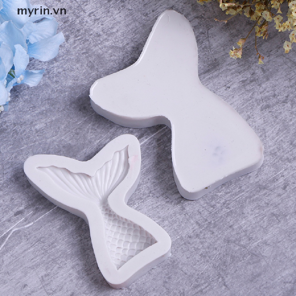 Khuôn silicone Làm Bánh Hình Đuôi Nàng Tiên Cá