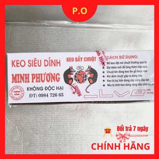 Keo Siêu Dính Chuột Minh Phương Mẫu Mới Dính Hơn