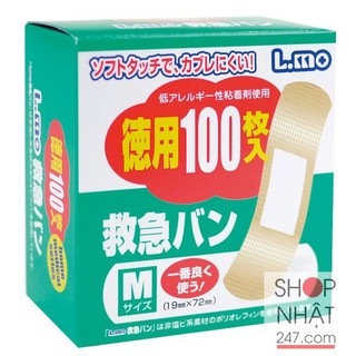 Set 100 miếng urgo dán vết thương nội địa Nhật Bản
