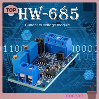 Mô đun chuyển đổi dòng diện sang điện áp hw-685 0 / 4-20ma sang 0-3.3 / 5 / 10v