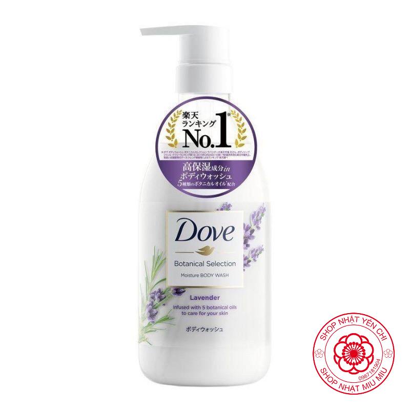 Sữa tắm Dove Nhật bản 500ml đủ màu