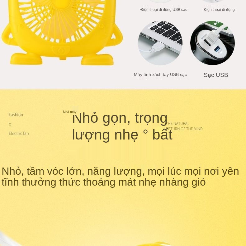 Quạt & Máy nóng lạnh﹉Quạt điện hoạt hình, để bàn, ký túc xá sinh viên, mini, giường câm, gia đình, văn phòng