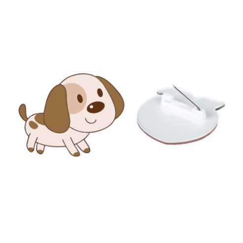 Ghim Cài Áo Hình Động Vật Hoạt Hình Dễ Thương Sáng Tạo