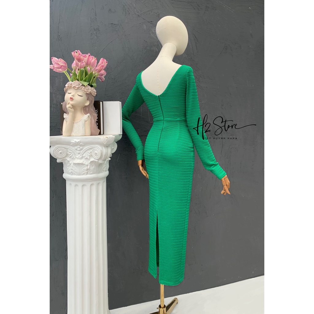 ĐẦM TAY DÀI XOẮN - QA0901076