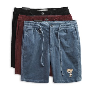 Quần Đùi Nam Nhung Velvet Mini BRG 3 Màu, Chất Vải Nhung Gân Tăm Dày Dặn, INF QD002756, SOMEHOW