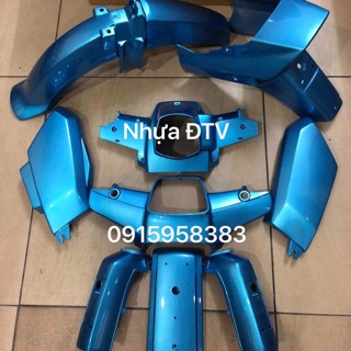 Bộ vỏ nhựa dream xanh nhạt