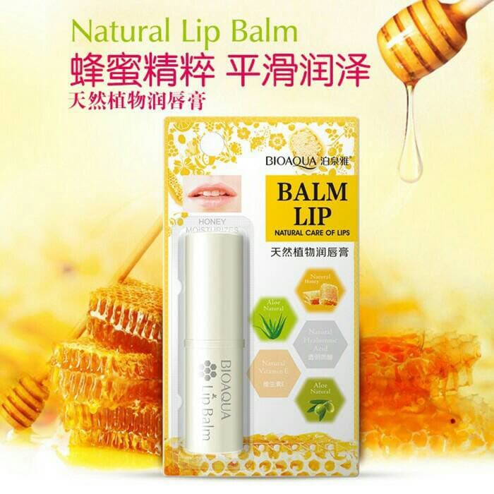 (hàng Mới Về) Son Dưỡng Môi Chiết Xuất Mật Ong Tự Nhiên Bioaqua | BigBuy360 - bigbuy360.vn