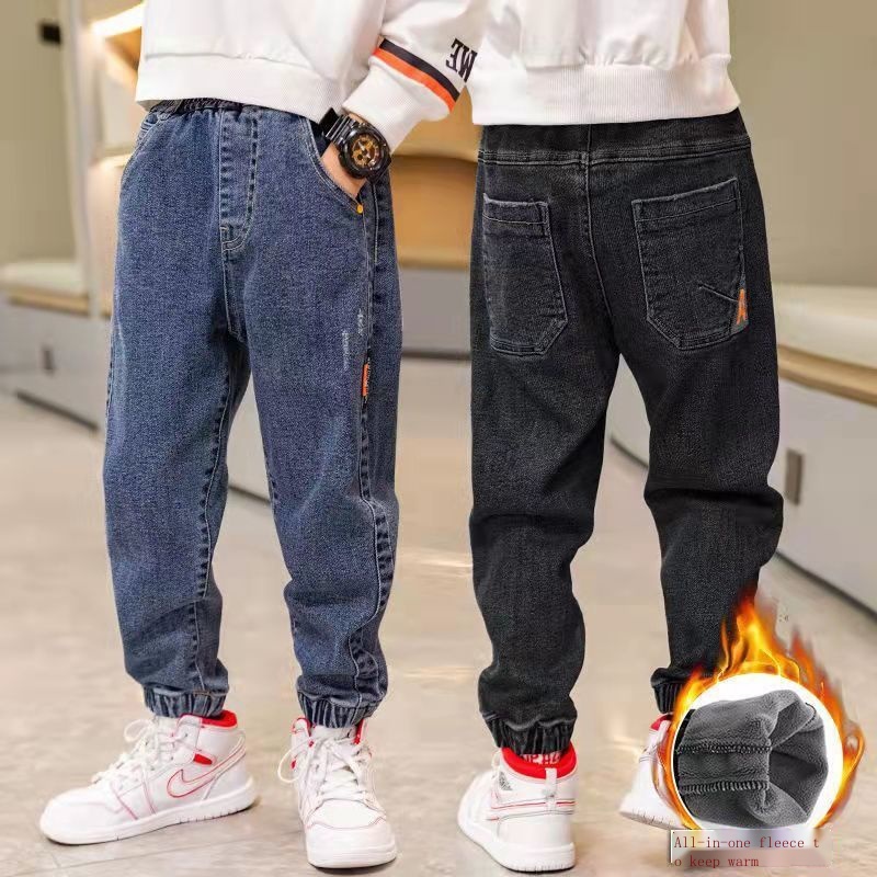 Quần Jean Dài Thời Trang Năm Mới 2022 Cho Bé Trai