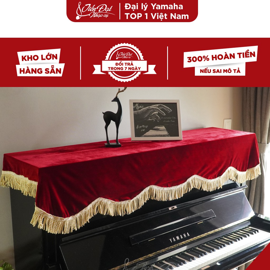 Khăn Phủ Đàn Piano Sang Trọng Nhiều Màu, Bảo Vệ Đàn, Tránh Bụi Bận, Tránh Trầy Xước Cho Đàn