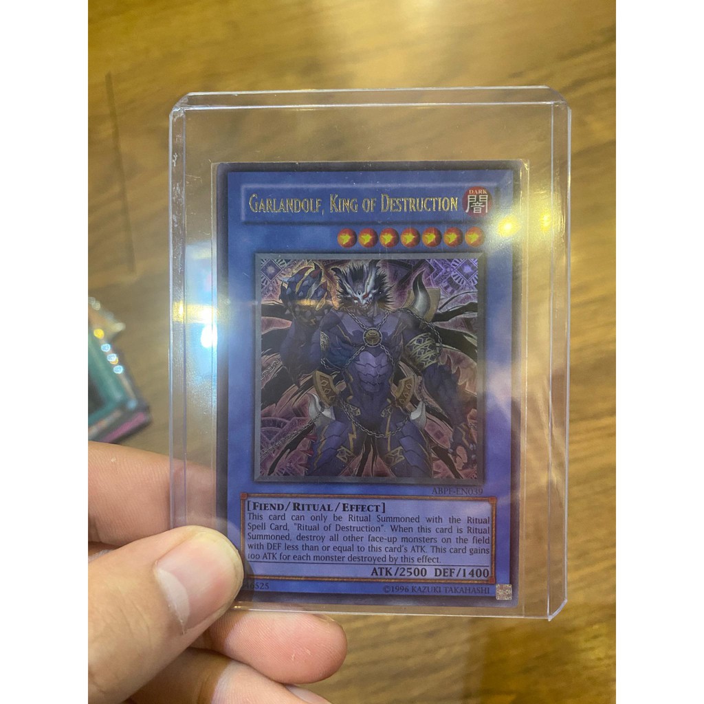 Lá bài thẻ bài Yugioh Garlandolf King of Destruction – ULTRA RARE - Tặng bọc bài nhựa bảo quản