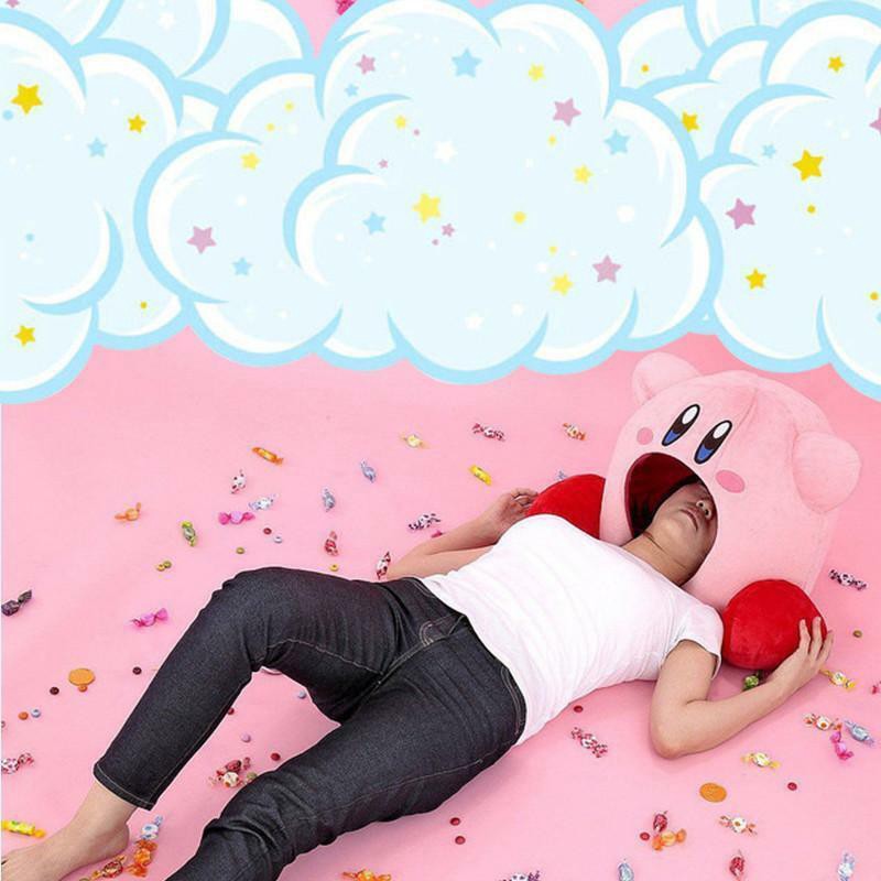 Gối Ôm Mềm Hình Kirby Đáng Yêu