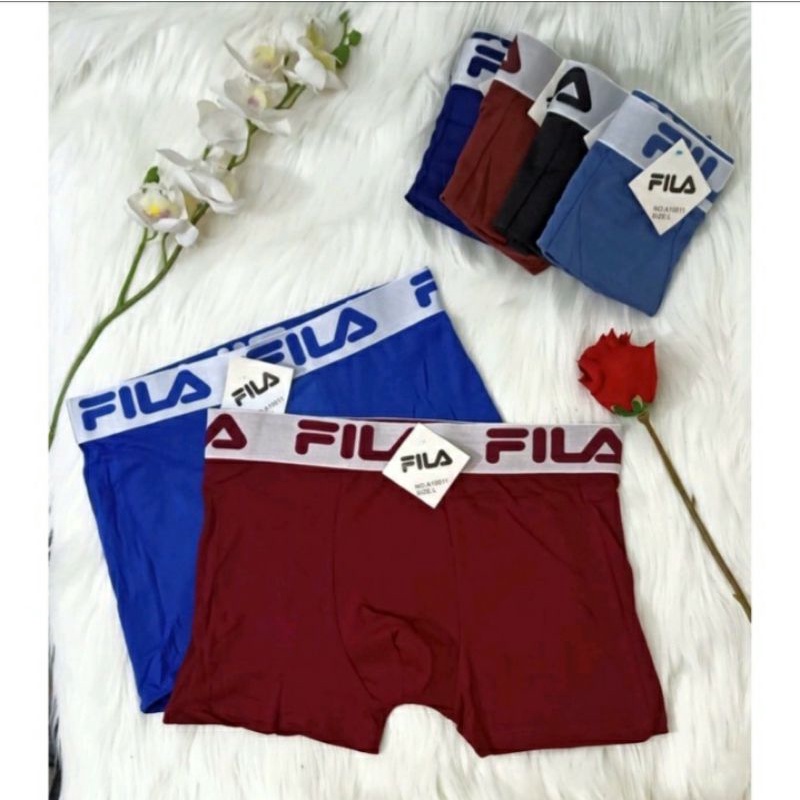 Set 3 quần lót Boxer Fila thời trang cho nam