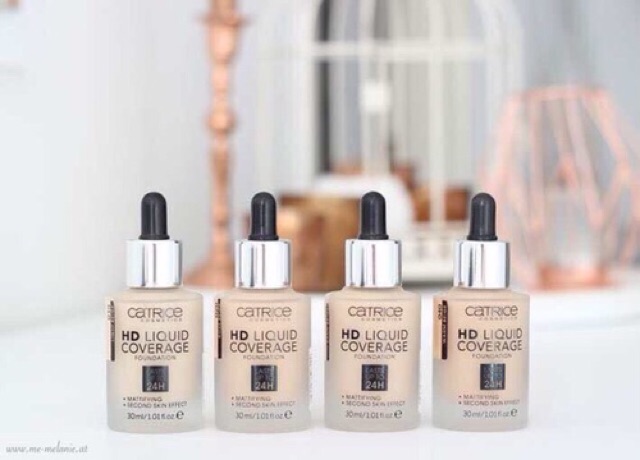 Kem nền Catrice HD Liquid Coverage Foundation 30ml