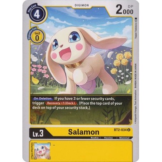 Thẻ bài Digimon - TCG - Salamon / BT2-034'