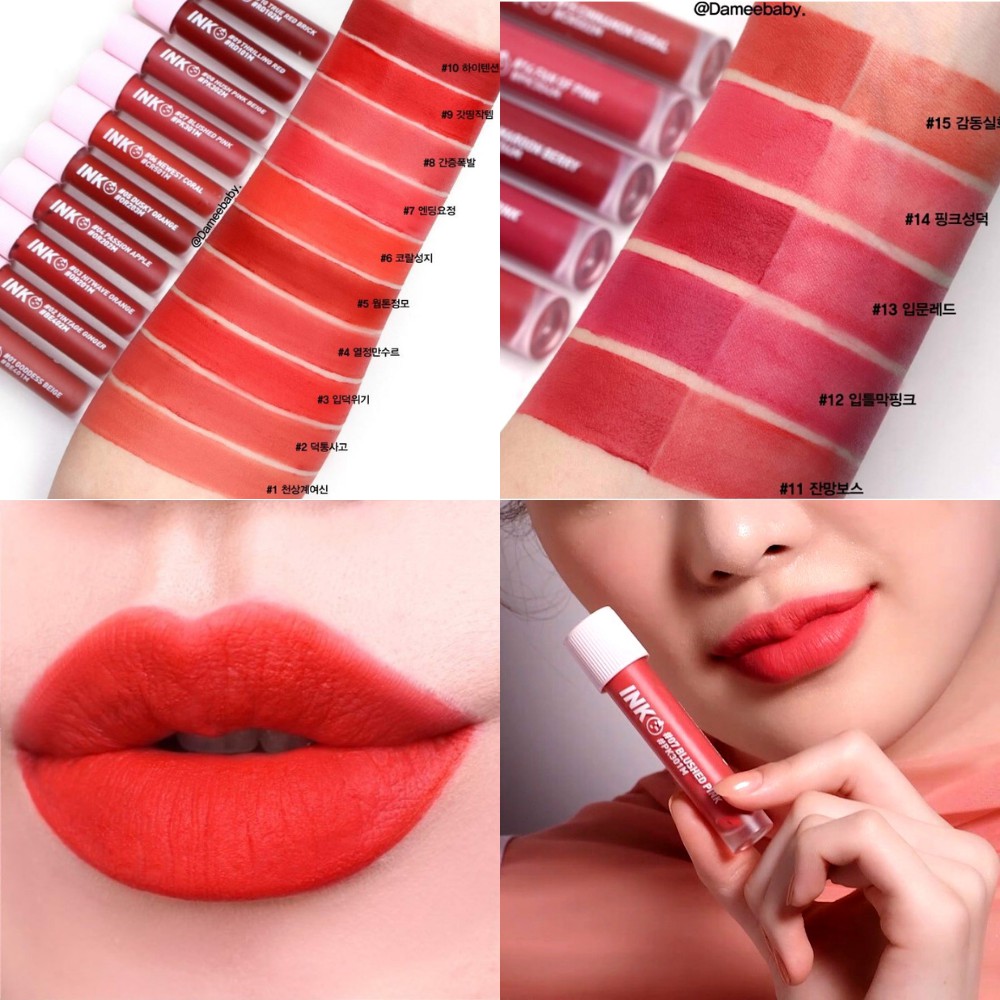 Son Kem Lì Peripera Ink Matte Blur Tint Siêu Mịn - Hàn Quốc 3.8gr (có Bill)