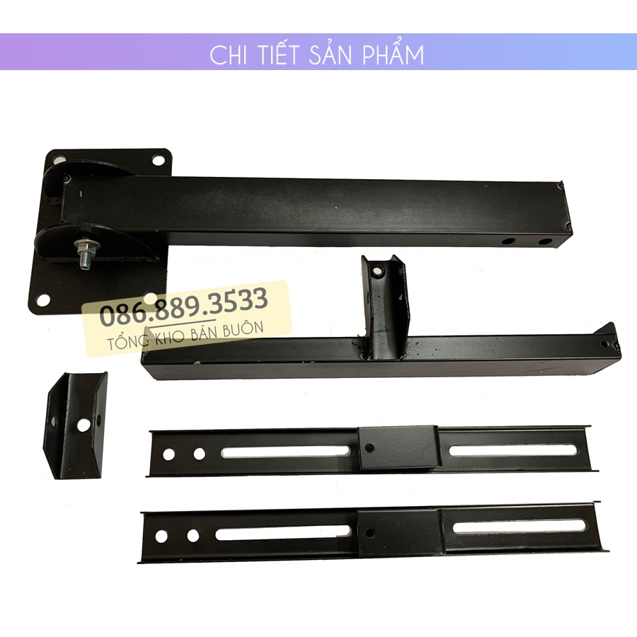 Giá Treo Tivi Góc Tường 26 - 43 Inch - Giá Treo Tivi Xoay Trái Phải Hàng Chất Lượng Cao - Model: X32 -