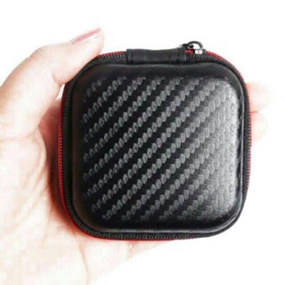 HỘP ĐỰNG TAI NGHE VÂN CARBON cho KZ ZST ZSN Pro ES4 AS10 ZS10 cáp sạc thẻ nhớ HOPCARBON-1