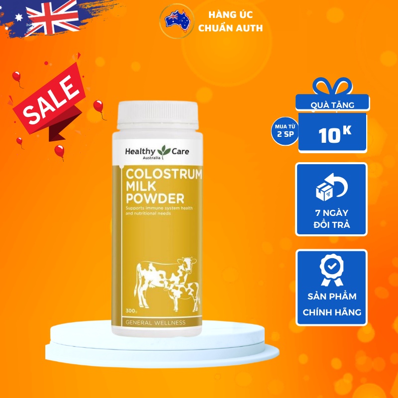 Sữa bò non Healthy Care Colostrum Powder 300g (SP2)