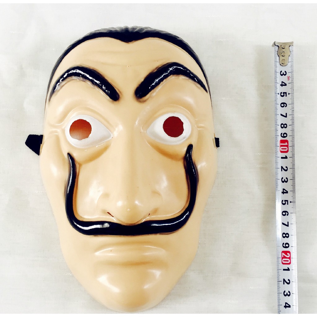 Mặt nạ Money Heist- Salvador Dali Dali mới Salvador Dali Kịch La Casa De Papel Solitaire Nhà Đạo cụ