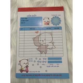 Phiếu Ship Hàng 2L Hoạt Hình Siêu Dễ Thương