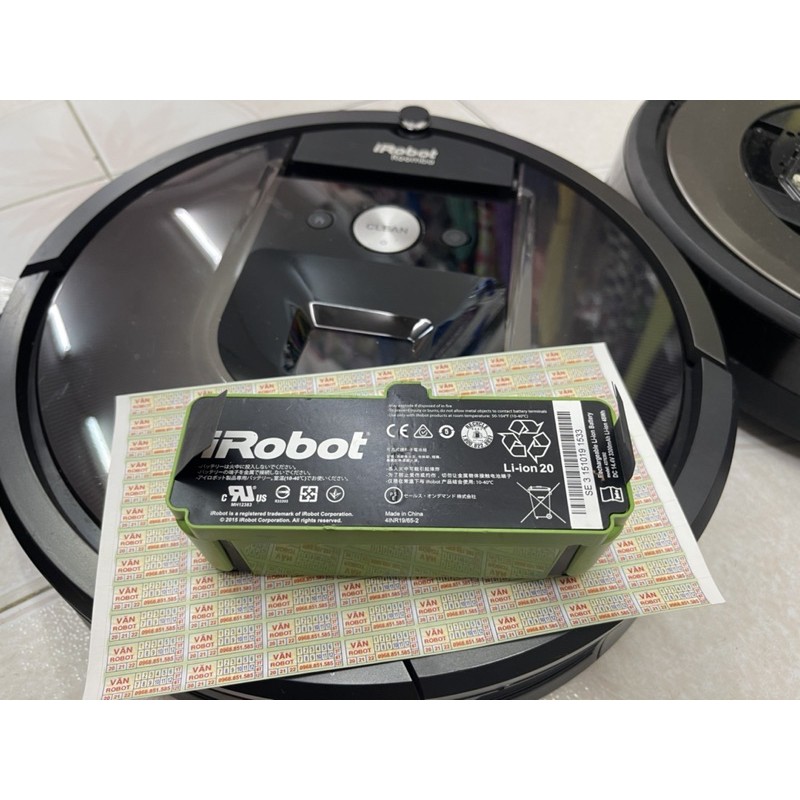 pin thay thế cho irobot roomba 980,981